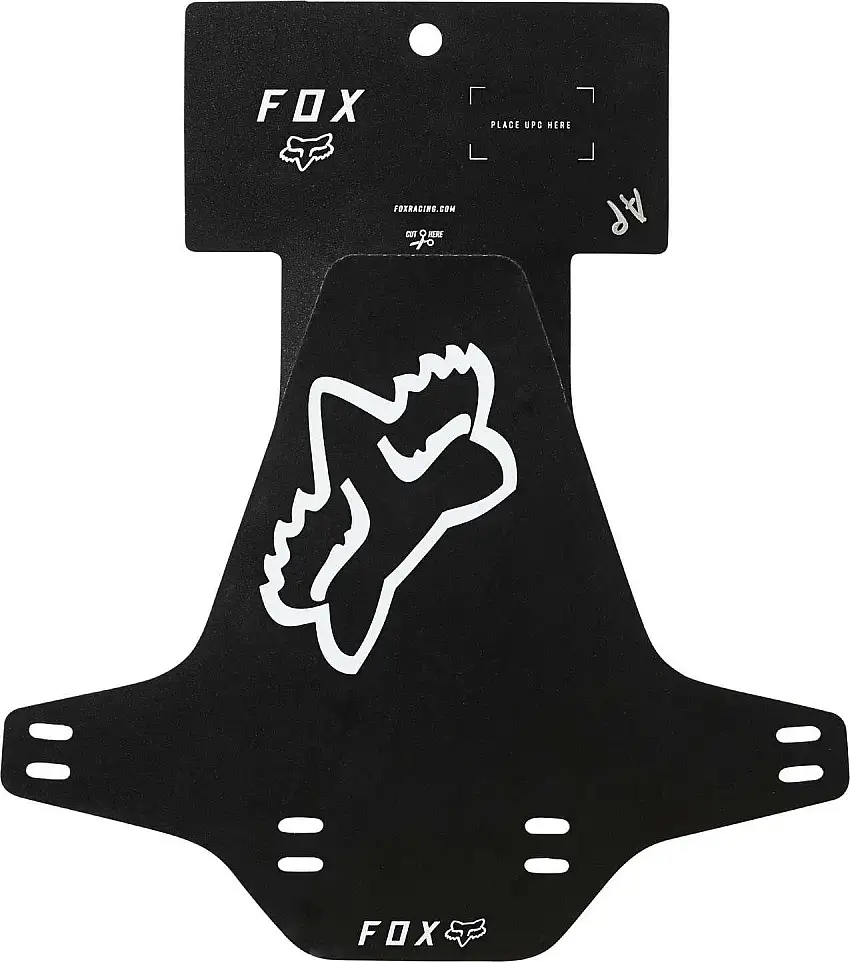 Framskärm Fox Mud Guard black/white