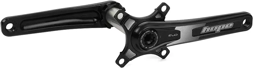 Vevparti Hope EVO 68/73 mm 1 x 9-12 växlar 165 mm svart
