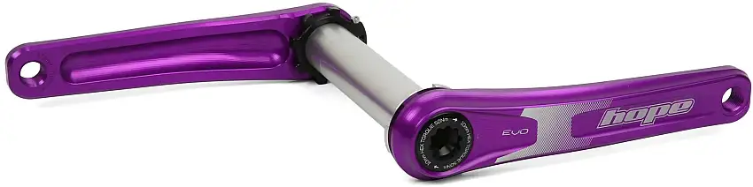 Vevparti Hope EVO Spiderless Fatbike 120 mm 1 x 9-12 växlar 170 mm lila
