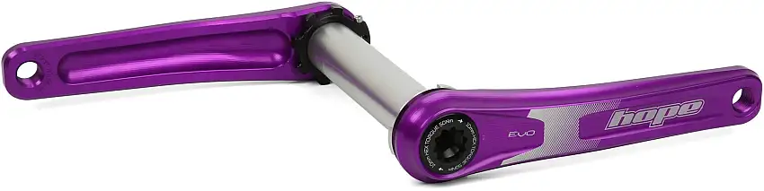 Vevparti Hope EVO Spiderless Fatbike 100 mm 1 x 9-12 växlar 165 mm lila