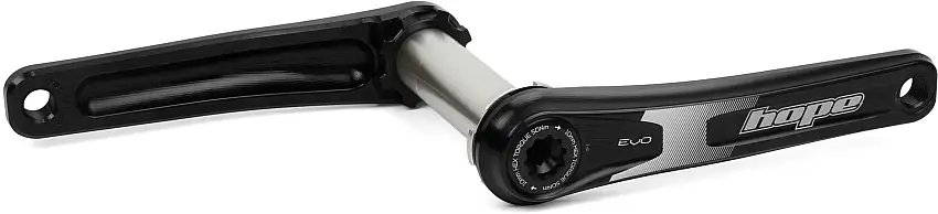 Vevparti Hope EVO Spiderless 68/73 mm 1 x 9-12 växlar 175 mm svart
