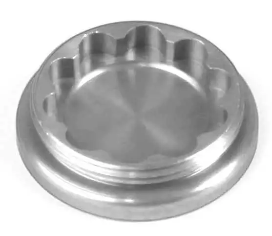Täcklock Hope V2 skivbromsok silver