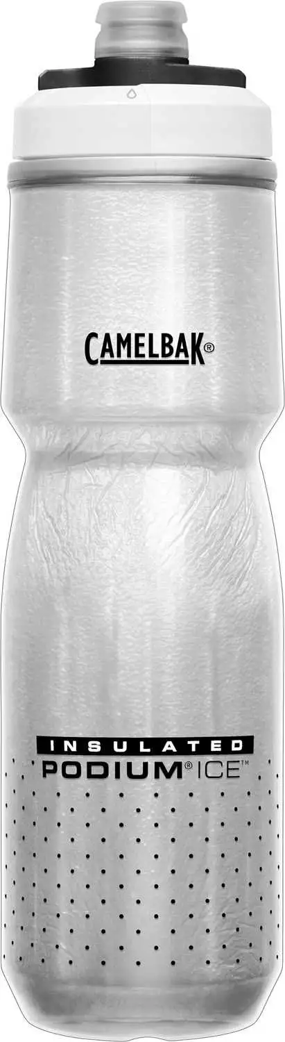 Flaska Camelbak Podium Ice 600 ml svart/grå
