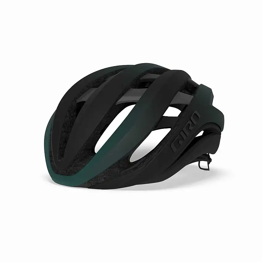 Cykelhjälm Giro Aether MIPS matt svart/mörkgrön