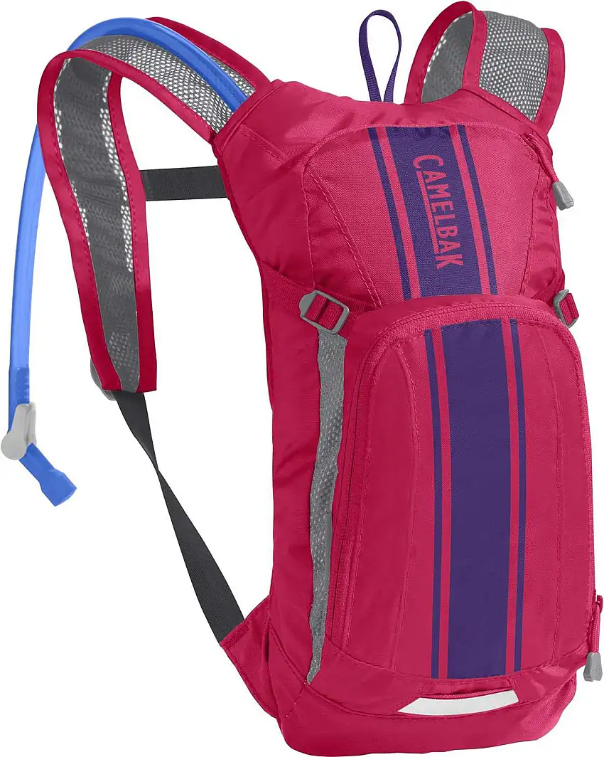 mini m.u.l.e.®, 50 oz hot pink/purple stripe
