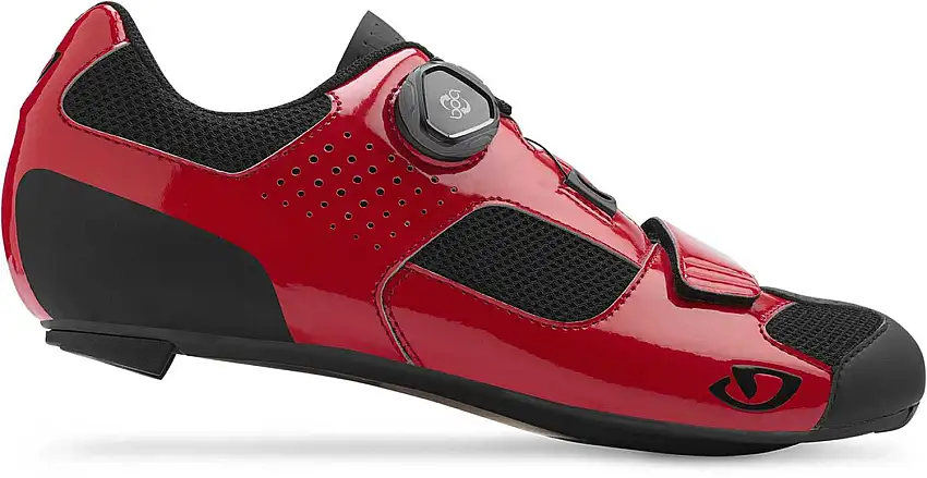 giro trans boa bright red/black, 42,5