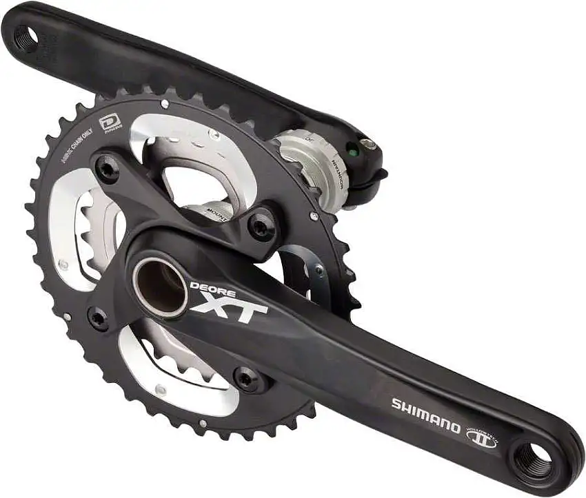 Vevparti Shimano XT FC-M785 2 x 10 växlar 38/24T 175 mm svart