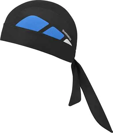 Bandana Shimano Print svart/blå one-size