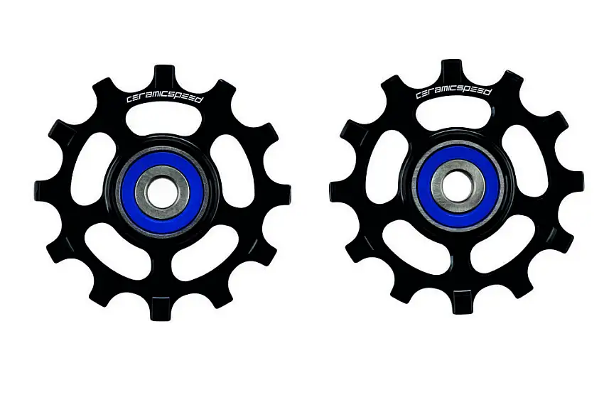 CeramicSpeed Keramiska Rulltrissor Svart Shimano 11-växlar narrow-wide