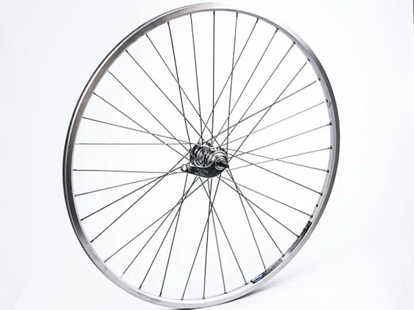 Connect 28" bakhjul 1 växel fotbroms silver