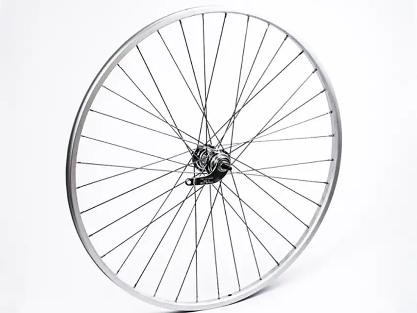 Connect bakhjul 1 växel fotbroms silver enkelbottnad 28"(700c)