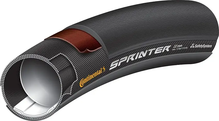 Continental Sprinter Tubulardäck 700x25c