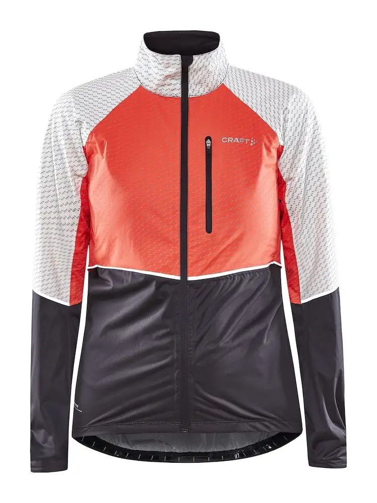 Craft Advanced Hydro Lumen Cykeljacka W Orange/Vit
