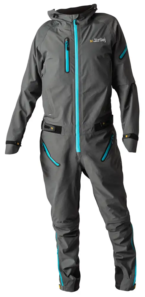 Dirtlej Dirtsuit SFD Edition heldräkt med långa ben, grå