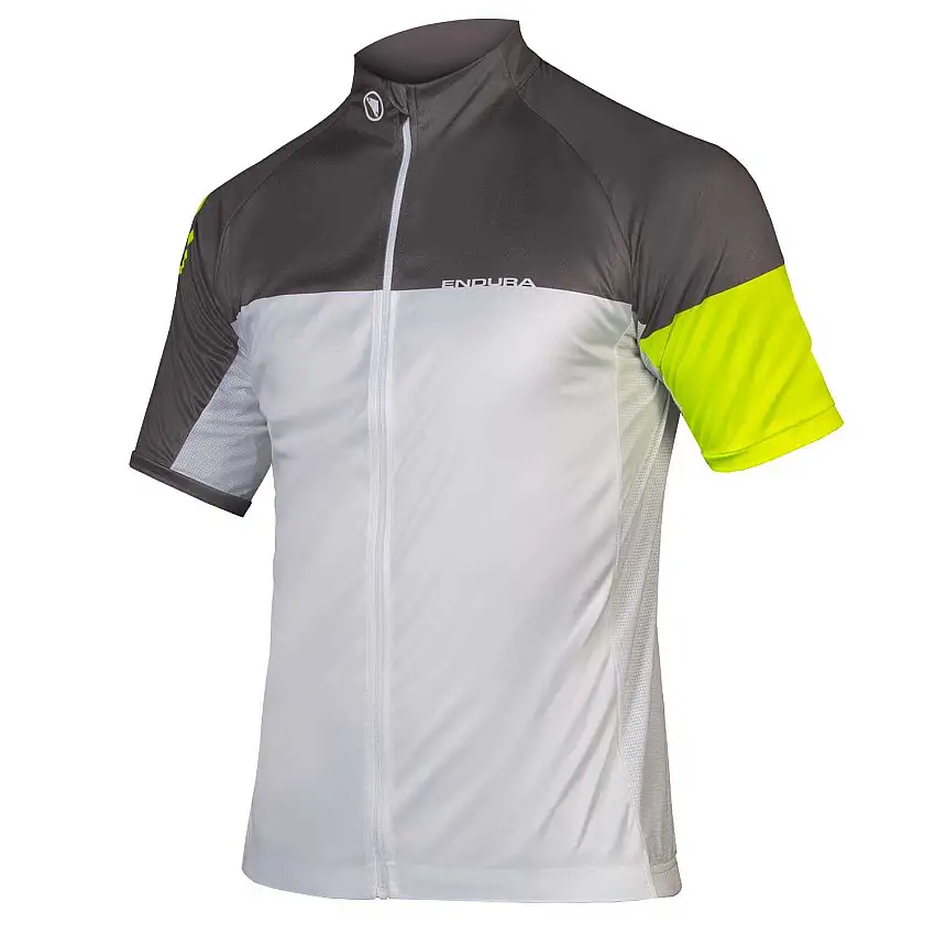 Tröja Endura Hyperon S/S II grå/vit/gul