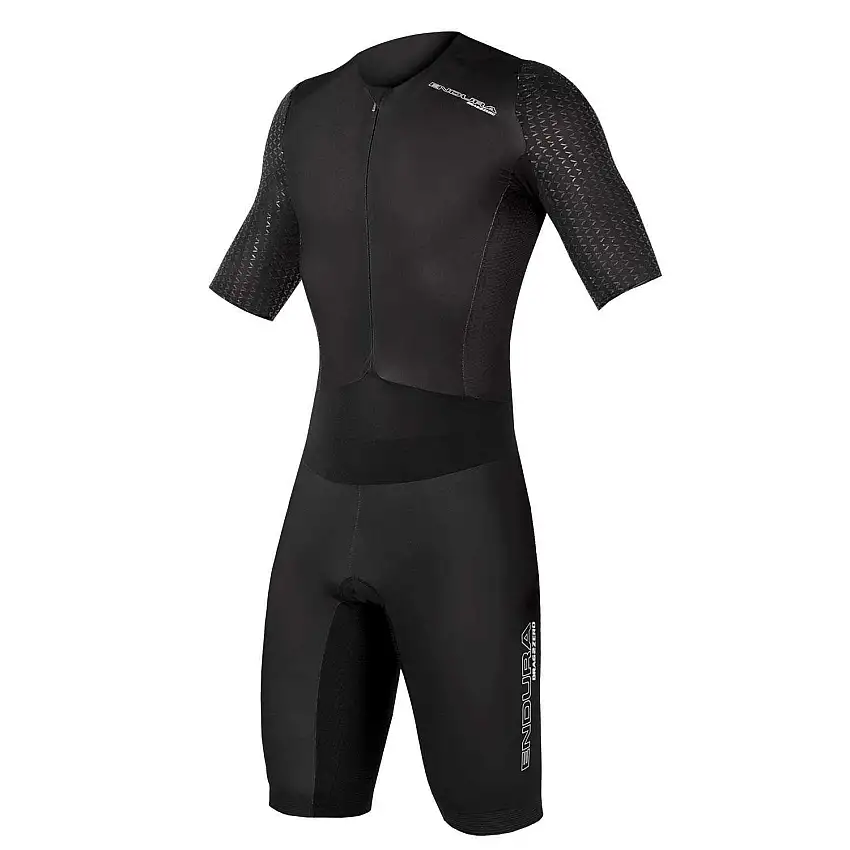Triathlondräkt Endura QDC Drag2Zero S/S Tri Suit II SST svart