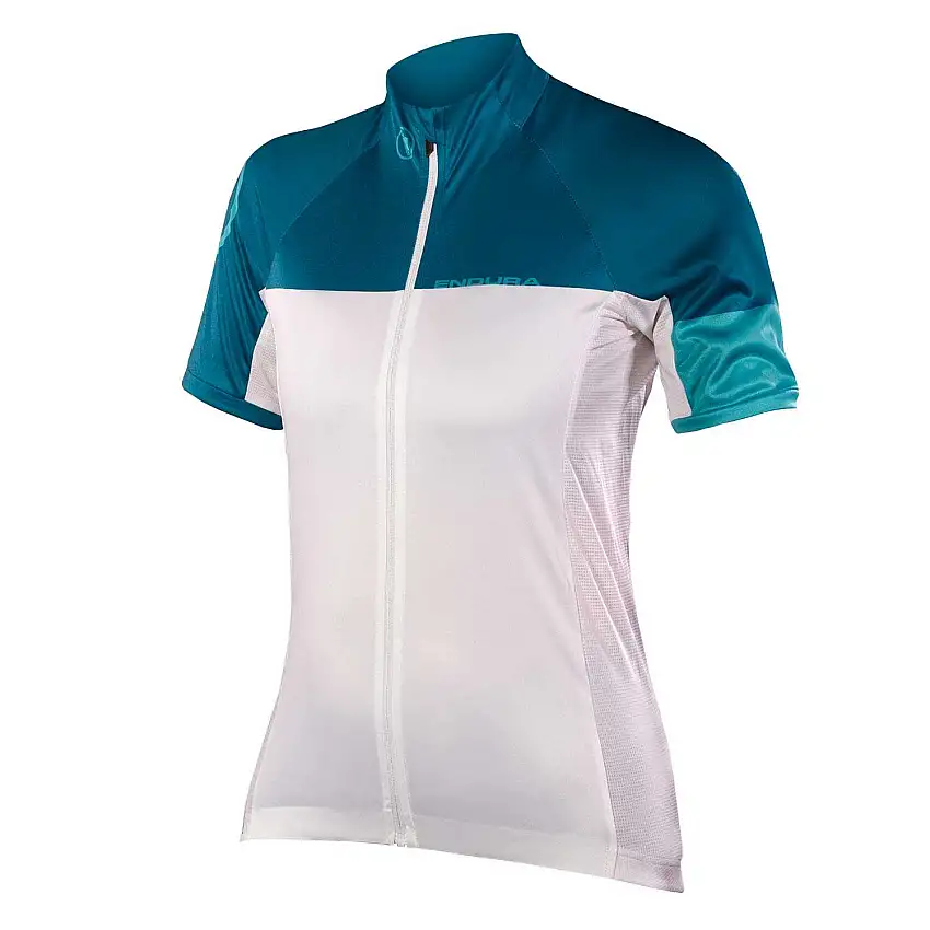 Tröja Endura Hyperon S/S II dam vit/blå