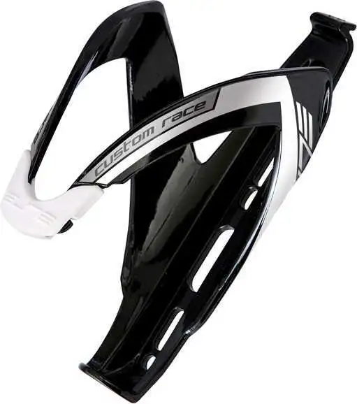 Flaskställ Elite Custom Race svart/vit