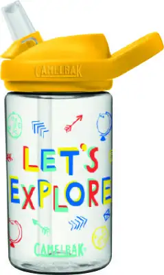 Vattenflaska Camelbak Eddy+ Kids Tritan Renew 0.4 l Let's Explore