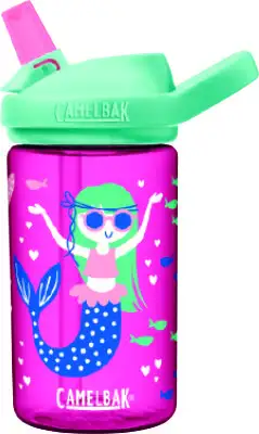 Vattenflaska Camelbak Eddy+ Kids Tritan Renew 0.4 l Mermaids & Narwhals