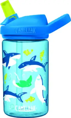 Vattenflaska Camelbak Eddy+ Kids Tritan Renew 0.4 l Sharks & Rays