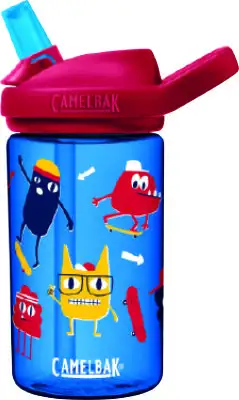 Vattenflaska Camelbak Eddy+ Kids Tritan Renew 0.4 l Skate Monsters