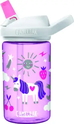 Vattenflaska Camelbak Eddy+ Kids Tritan Renew 0.4 l Unicorn Party