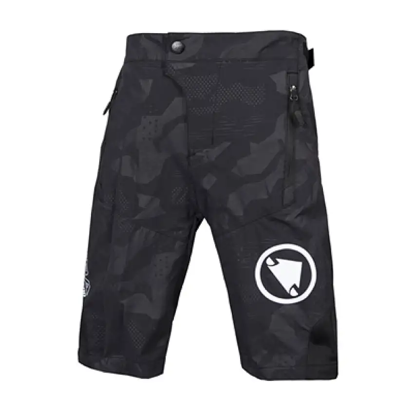 Endura MT500 Burner Cykelshorts För Barn Svart/Camo