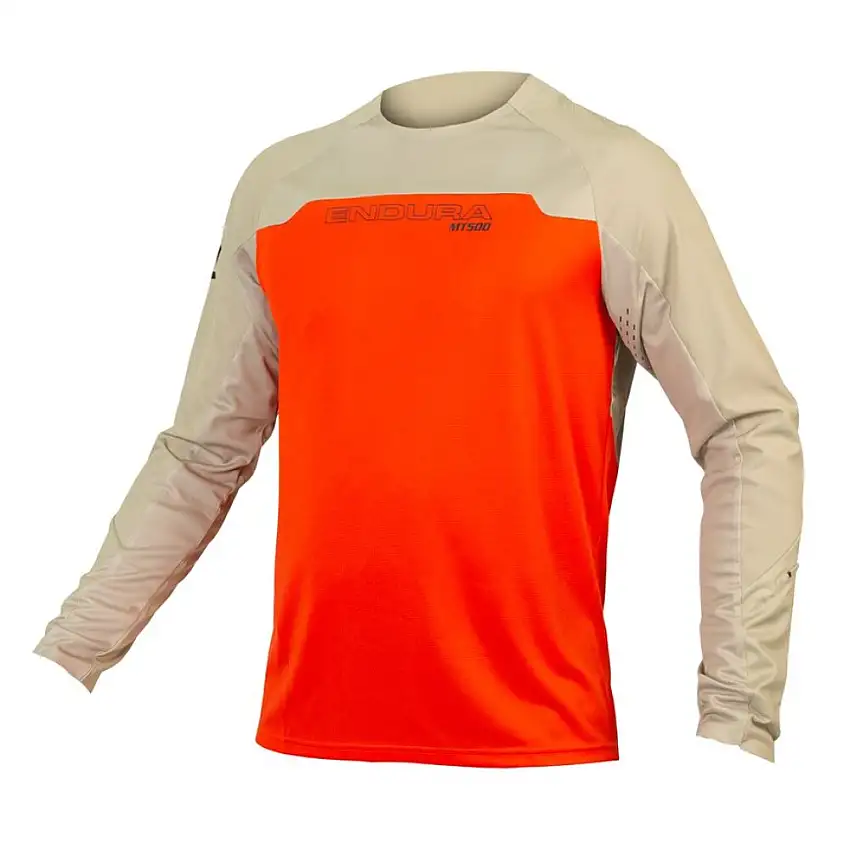 Endura MT500 Burner Långärmad Jersey Paprika Röd