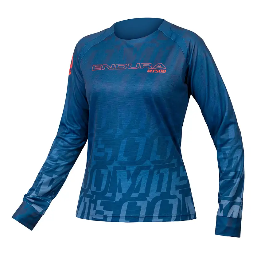 Endura MT500 Print Tee Blå