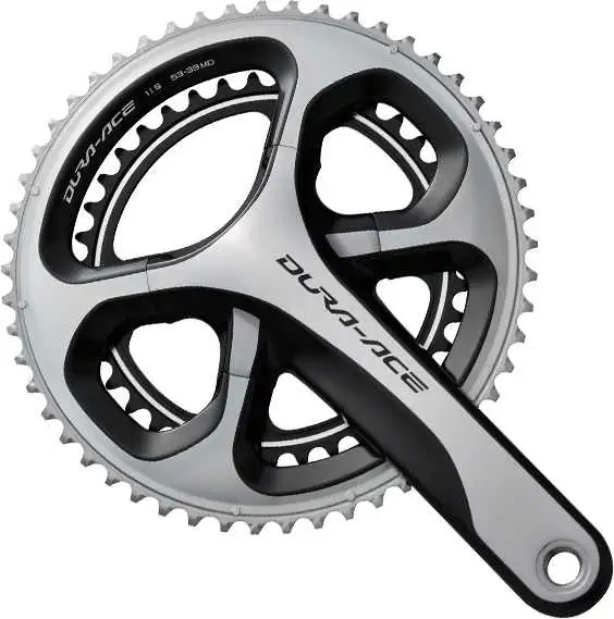 Vevparti Shimano Dura-Ace FC-9000 2 x 11 växlar 53/39T 177.5 mm