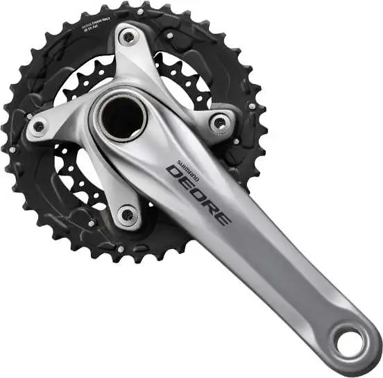 Vevparti Shimano Deore FC-M615 2 x 10 växlar 40/28T 170 mm svart