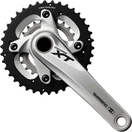 Vevparti Shimano XT FC-M785 2 x 10 växlar 38/24T 175 mm silver
