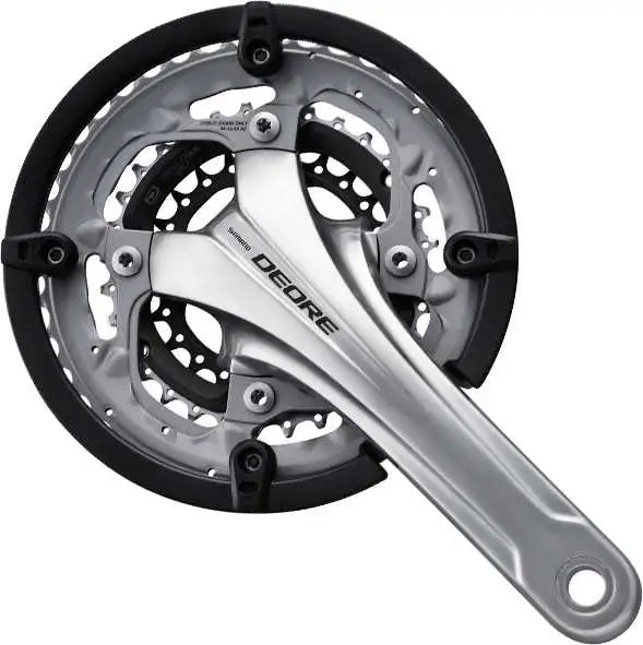 Vevparti Shimano Deore FC-T611 3 x 10 växlar 44/32/24T 175 mm silver