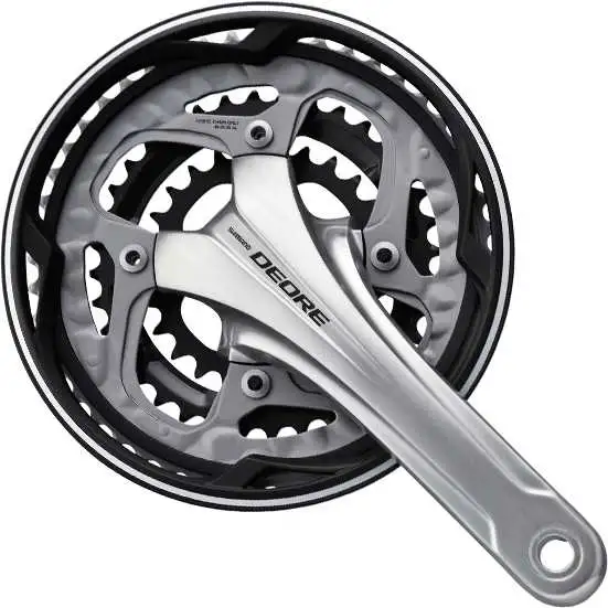 Vevparti Shimano Deore FC-T611 3 x 10 växlar 48/36/26T 175 mm silver