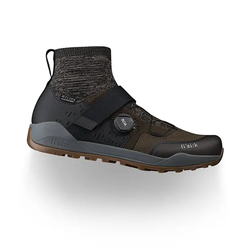 Fizik Terra Clima X2 cykelsko vinter olive/caramel herr