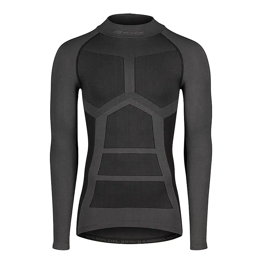 Force Turtleneck F Grim Svart