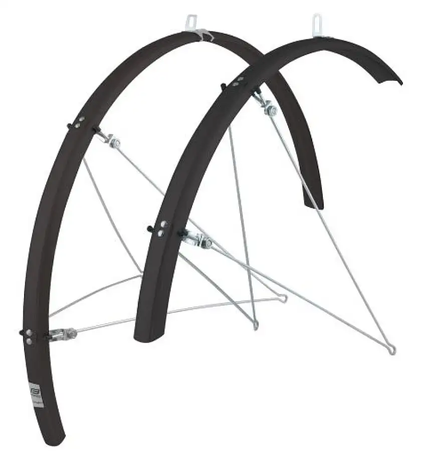 Force skärmset 28" med stag svart