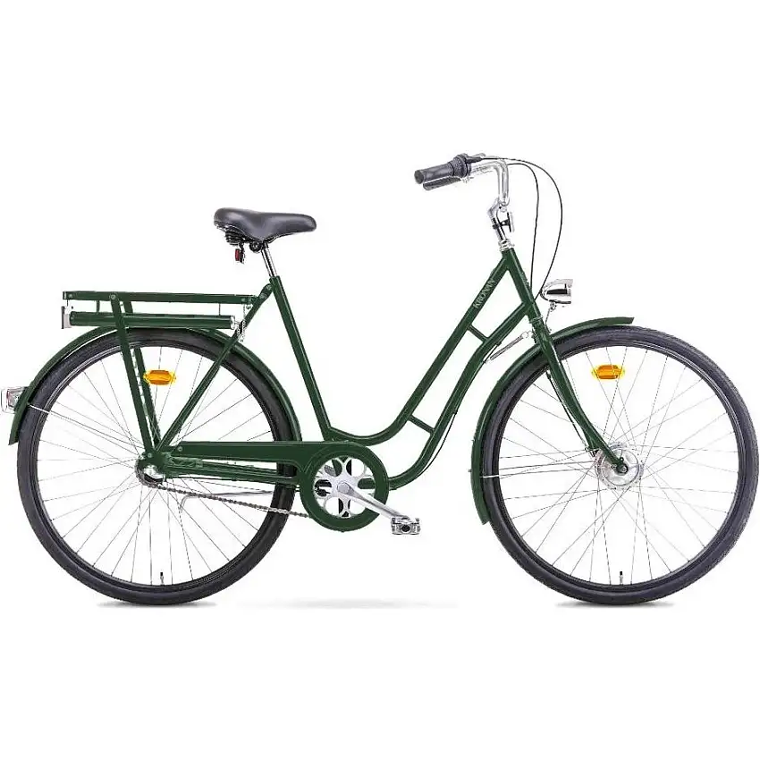 Damcykel Kronan 3-växlad grön