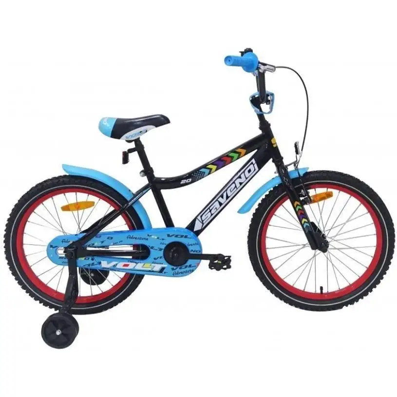Barncykel Saveno Volt 20" Svart/Röd