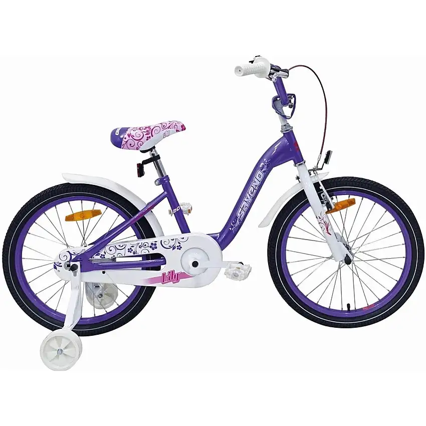 Barncykel Saveno Lily 20" Lila