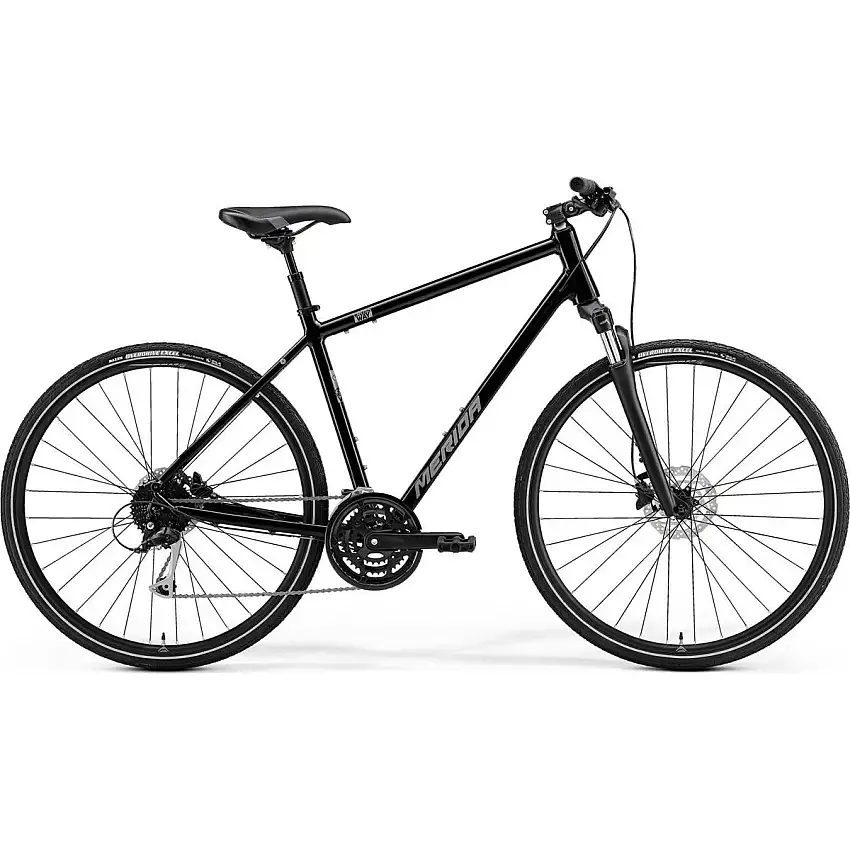 Hybridcykel Merida Crossway 100 Herr svart
