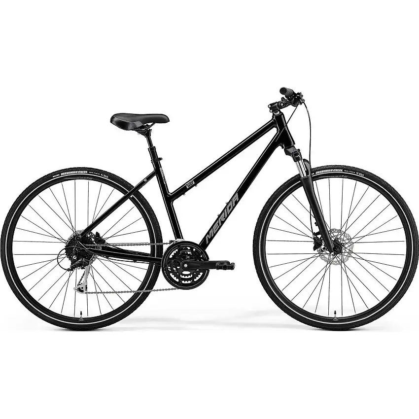 Hybridcykel Merida Crossway 100 Dam svart