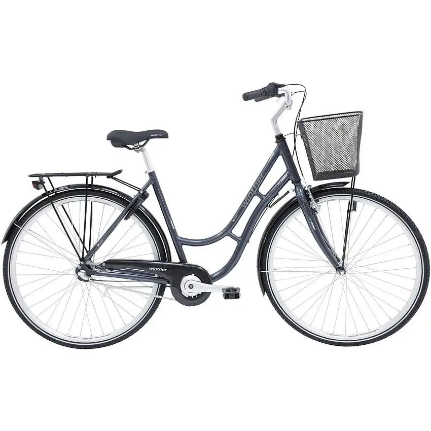 Damcykel Winther Shopping Classic 3-växlad petrol