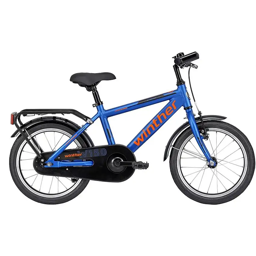 Barncykel Winther 150 blå 16"