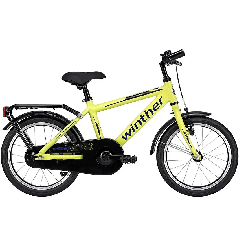 Barncykel Winther 150 grön 16"
