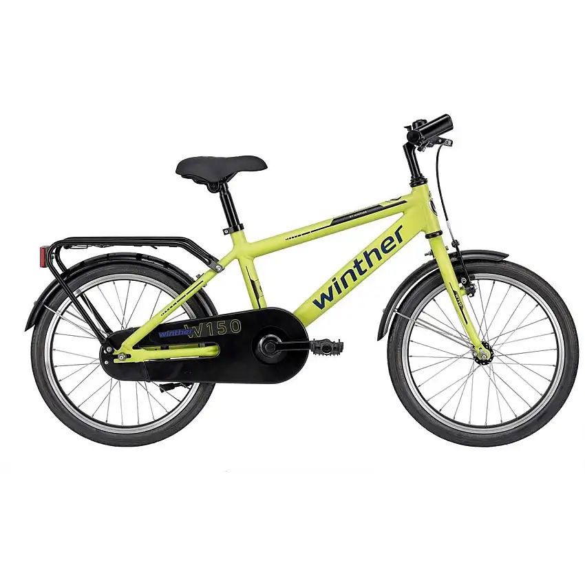 Barncykel Winther 150 grön 18"