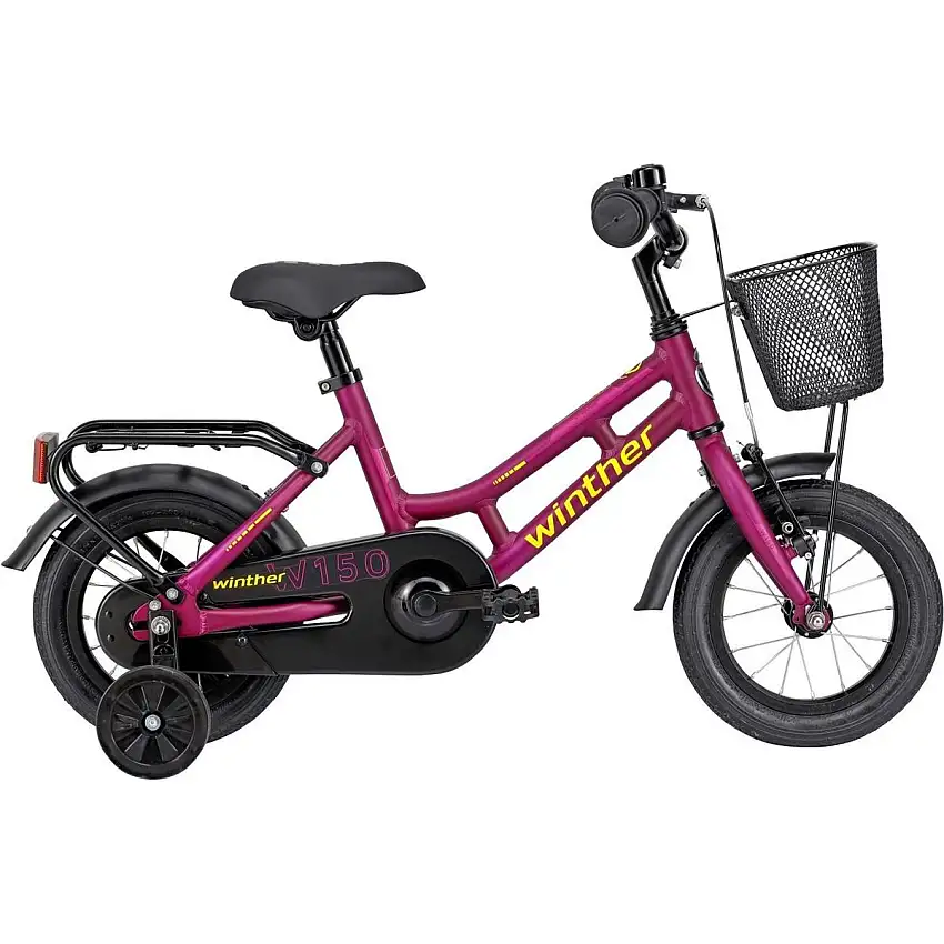 Barncykel Winther 150 lila 12"