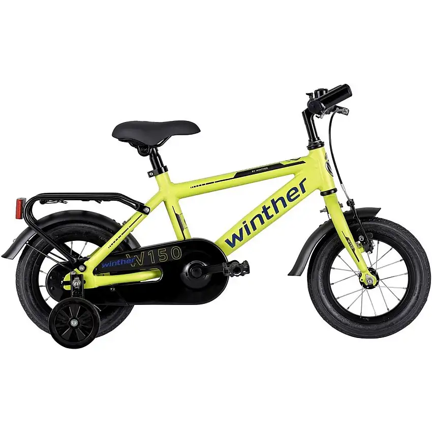 Barncykel Winther 150 grön 12"