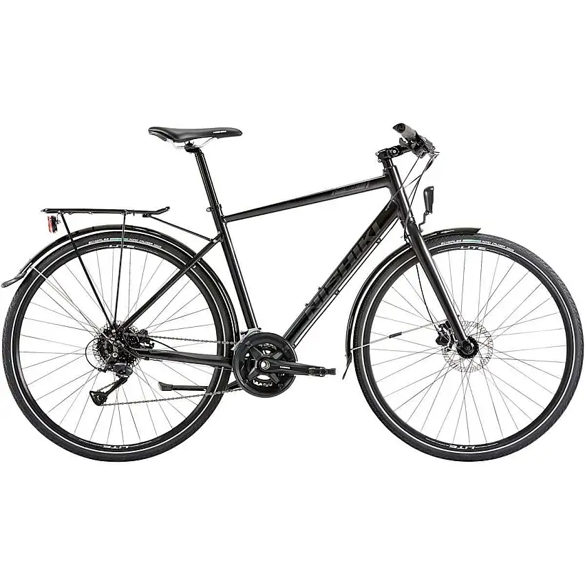 Hybridcykel Nishiki City 501 Herr svart